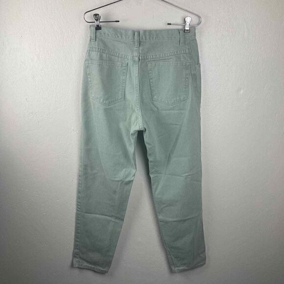 Vintage Wrangler Women's High Rise Straight Leg Dusty Blue Jeans Size 10 - Picture 8 of 13